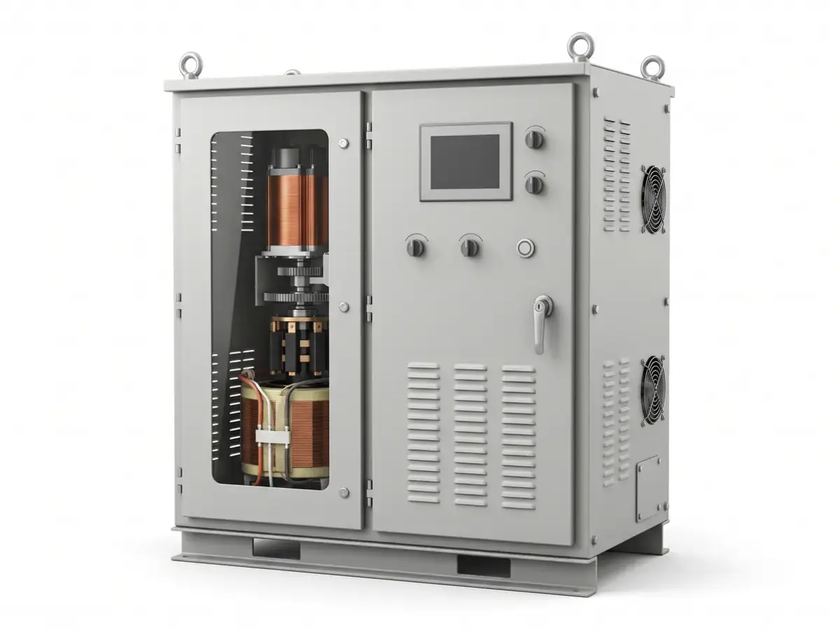 منظّم جهد سيرفو ثلاثي الأطوار ياوي SBW بقدرة 120 kVA